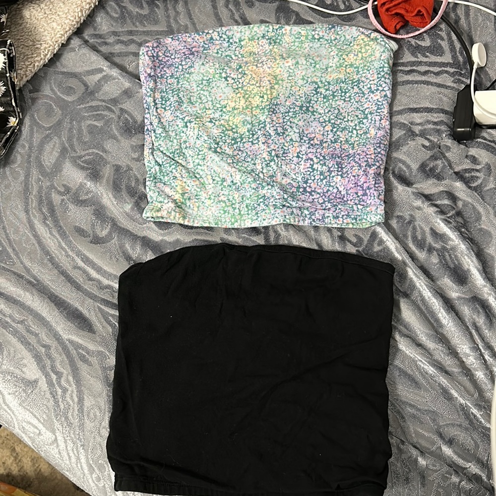 Two crop tops
